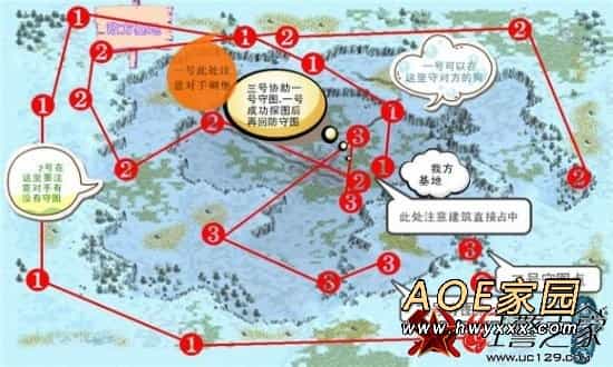 红色警戒2开局技巧之小狗探图