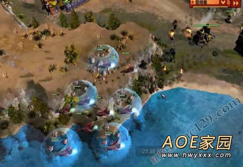 红色警戒3视频播报：老鼠(A）vs TXC(E) JAJA(E)